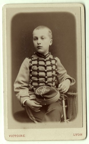 Photo cdv enfant - en, habit