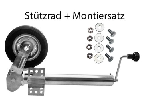 Roue jockey diamètre - 60, mm