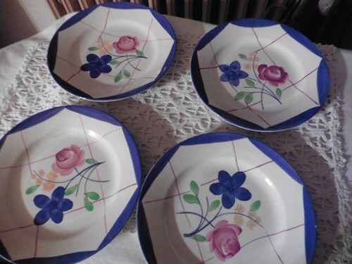 Assiettes creuses terre de - assiettes,
