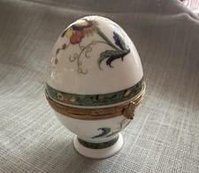 Limoges Raynaud And Co Egg