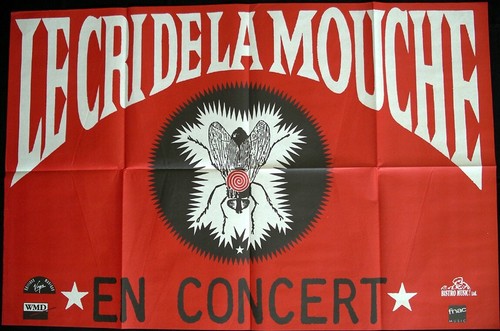 Cri mouche affiche - le,
