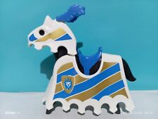 PLAYMOBIL FIGURINE CHEVAL LION DE BATAILLE CHEVALIERS MÉDIÉVAUX 71604 - NEUF