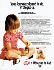 Publicité advertising 118  1970   La médecine de A à Z