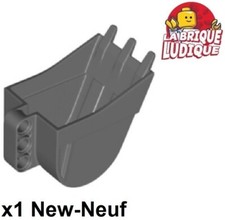 Lego technic 1x digger bucket godet pelleteuse 4x7 gris foncé 24120 NEUF