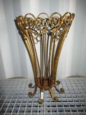 ANCIEN PORTE PARAPLUIE EN FER FORGÉ MARTELÉ-DE PIER LUIGI COLLI-ANNÉE 50-N°PP4