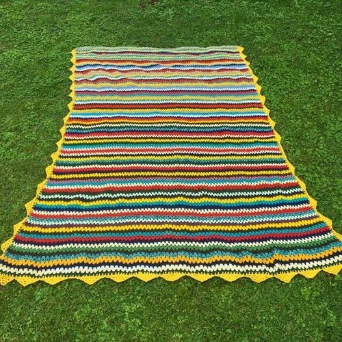 Coperta fatta mano della - fatta,