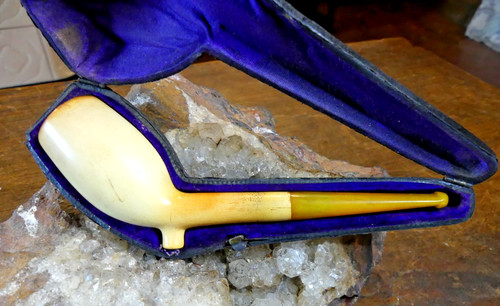 Vers 1880 pipe en ecume - ,