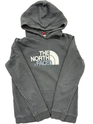 Pull capuche coton gris - pull, à