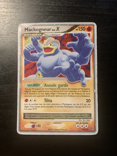Carte pokémon mackogneur - carte, :