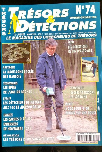 Trésors détections n 74 - &, n°74