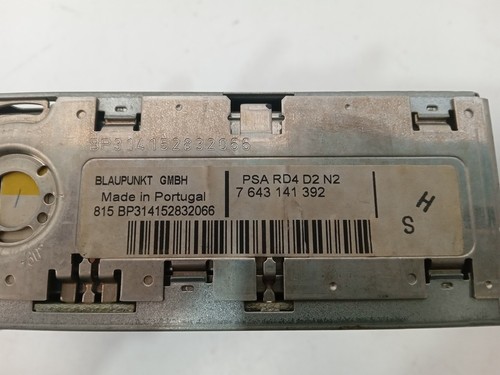 7643141392 autoradio peugeot - autoradio,