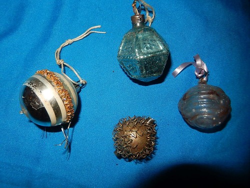 Anciennes boules noel - boules,
