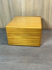 Coffret Montre Ushaïa Boite En Bois Clair Boîte à  Trésors à Secrets