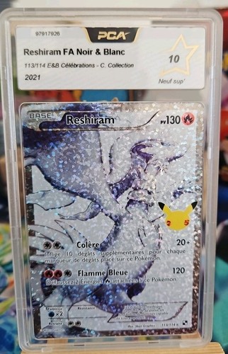 Carte pokémon reshiram - pokémon,