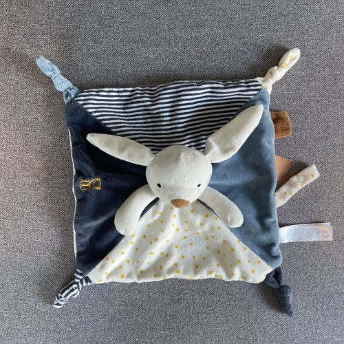 Doudou plat marionnette lapin - doudou,