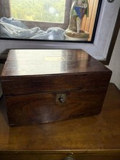 Coffret De Jeux Voyage XIXEME Bois De Rose Qualité Victorienne Roulette Poker Dé