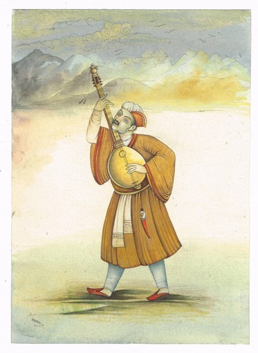 Indien moghol peinture un - moghol, de
