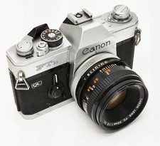 Canon FTb QL + Objectif Canon FD 50 mm 1:1,8 SC - Très bel état