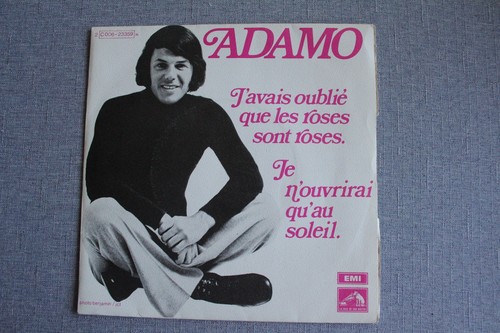 Vinyl 45t titres adamo - vinyl,