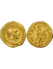 Rome Empire Gordien III - Aureus Or, Empereur debout - 243 / 244 Rome