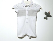 Combishort rayé gris et blanc inscription Dior de la maison Christian Dior