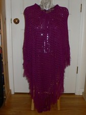 Zara Fuschia Purple Open Weave