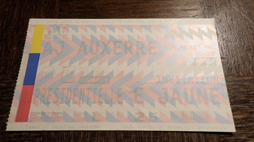Billet match football - billet,