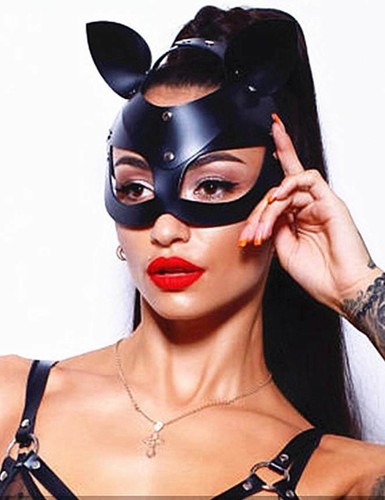 Masque chatte catwoman yeux - masque,
