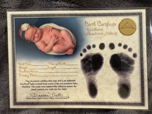 Realborn kit madison asleep - realborn,