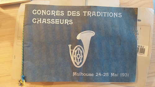 Fascicule chasseurs pied - fascicule, à