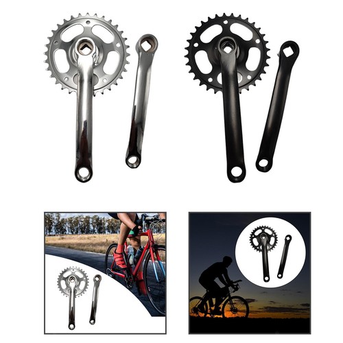 Pédalier vélo manivelle - vélo,,