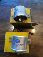 2 X Relais Hella 91/6 -22-12v