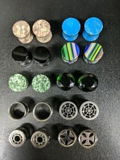 10 Pair 9/16IN - 14MM Plugs