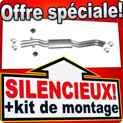 Silencieux intermédiaire pour - silencieux,