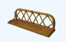 ETAGERE MURALE EN ROTIN