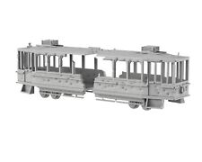 CITY DESTROYED TRAMWAY 1930 1940  - 3D PRINT Wargame Terrain Bolt Action WWII01
