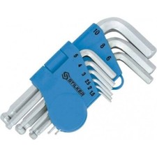 Clés males coudées