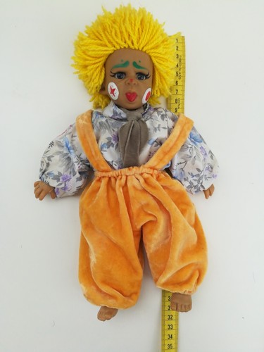 Poupée clown corps souple