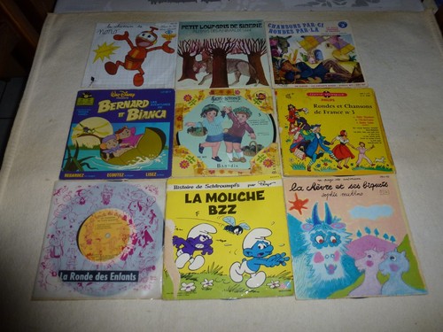 Disques tours chansons - disques,