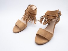 Unisa Femmes Sandalette Escarpins Talon Schuh Chaussures D'Été Braun Gr 41 Eu