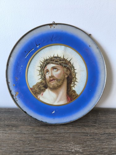 Cadre rond religieux jésus - rond,