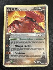 Carte Pokémon : Groudon de Team Magma 9/95 Ex Team Aqua & Team Magma FR