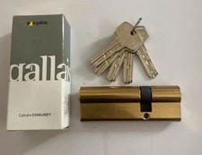 Serrure Barillet cylindre de securité LEGALLAIS 30 X 60 mm Avec 5 clés  Neuf