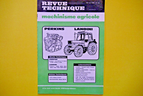 Revue technique machinisme - technique,