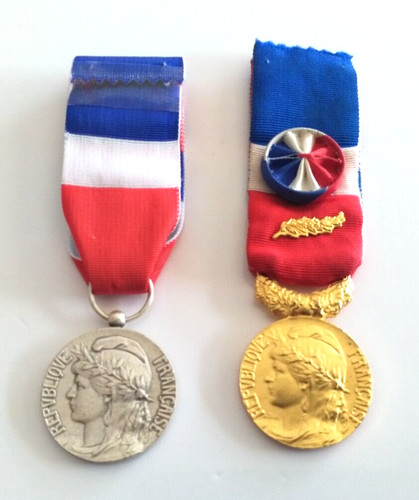 Lot medailles france honneur - france,