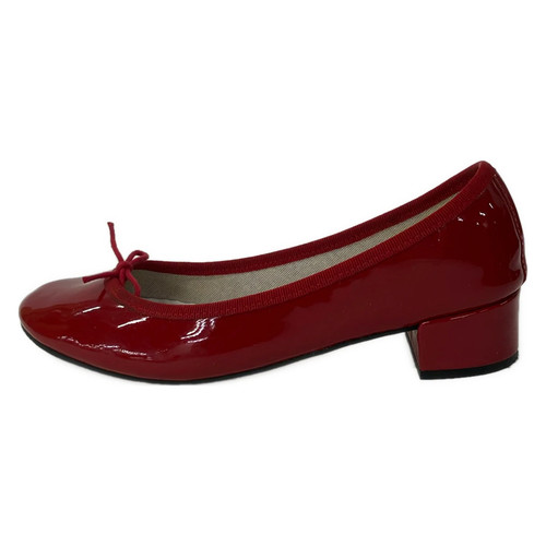 Repetto red patent - patent, leather