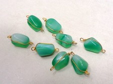 Lot de 8 perles anciennes en