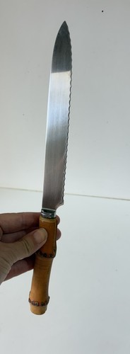 Couteau pain manche bois - pain,