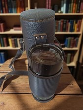 Ancien objectif zoom Vivitar Series 1 vintage avec étui, optique rétro d'occasio