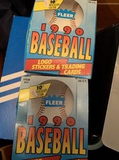 1990 Fleer Baseball Wax Box- 2